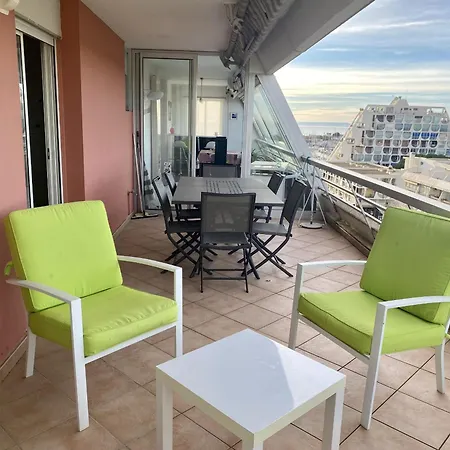 Appartement Avec Piscine, T4 Pour 6 N113 La Grande-Motte